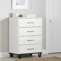 White 4-Drawer Chest Z68599