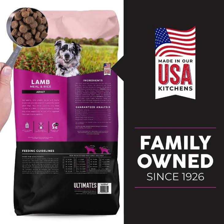 Lamb Meal & Rice Dry Dog Food H711
