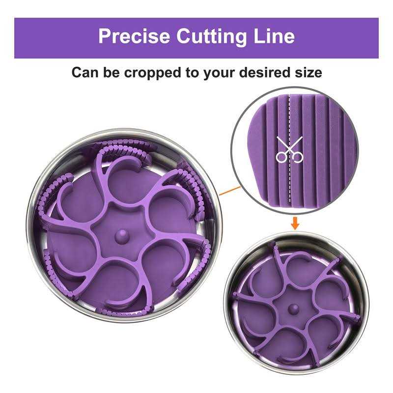 Silicone Spiral Slow Feeder Dog Bowls L477