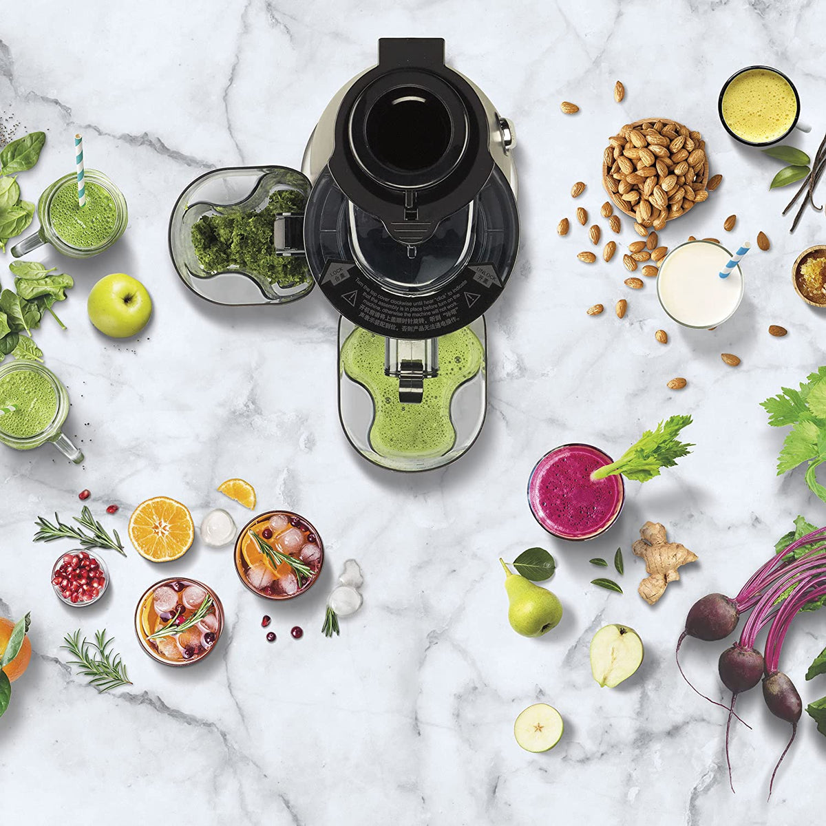 200W Masticating Slow Juicer C53212