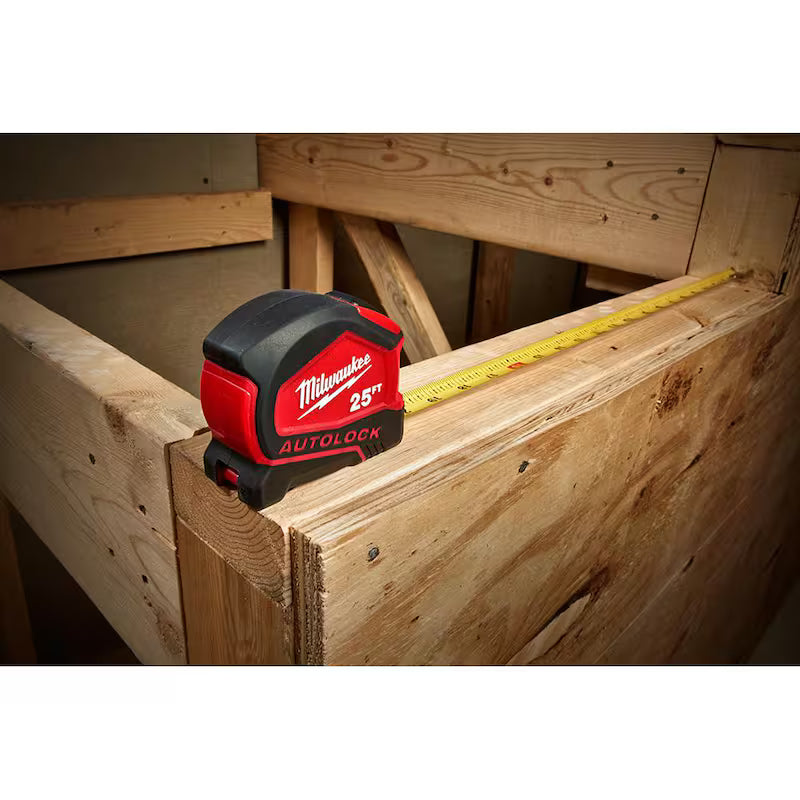 100 ft. Chalk Reel Kit with Red Chalk and 25 ft. Tape Measure V160337