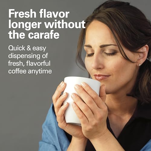 12 Cup Programmable Coffee Maker with 60 oz Removable Reservoir, Black & Stainless Steel R9410