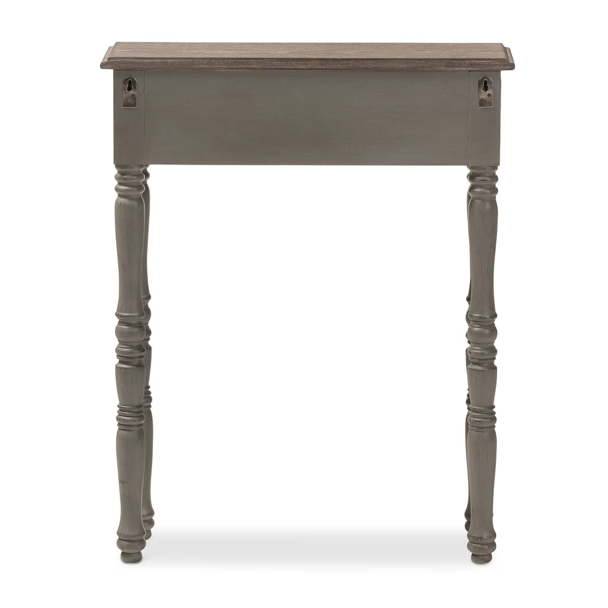 Brown Finished 1-Drawer Console Table Z710