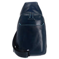 Blue Leather Sling Bag Y7278
