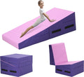 48x24 inch Foldable Incline Gymnastics Mat with Handle B582155