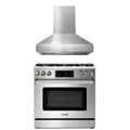 36 Gas Range and Range Hood S7924