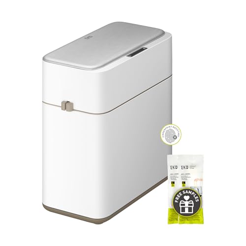 2.6 Gallon Slim Automatic Touchless Trash Can C342