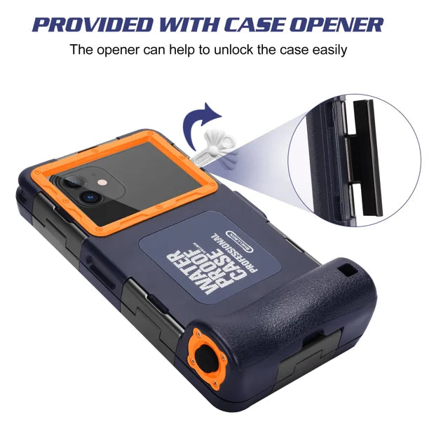 Waterproof Protective Case for Phones Up to 6.9 Inch K118