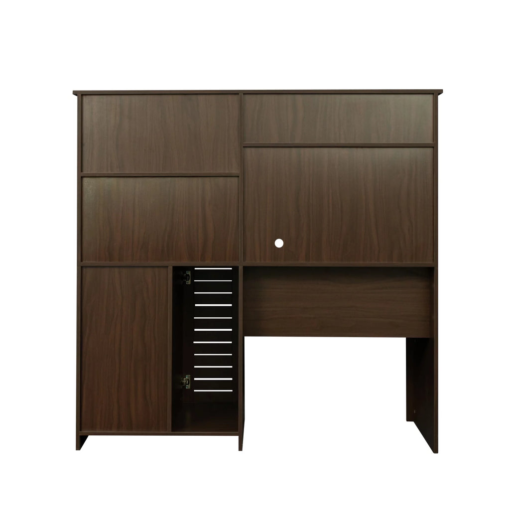 Computer Desk with Hutch N95386