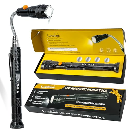 Telescoping Magnetic Pickup Tool with LED Lights G658