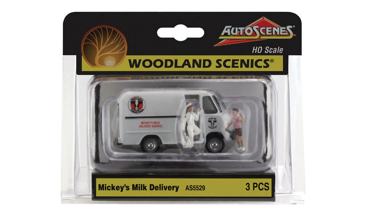Mickeys Milk Delivery Truck with Figures Y65383