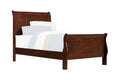 Brown Cherry California King Size Bed E647814