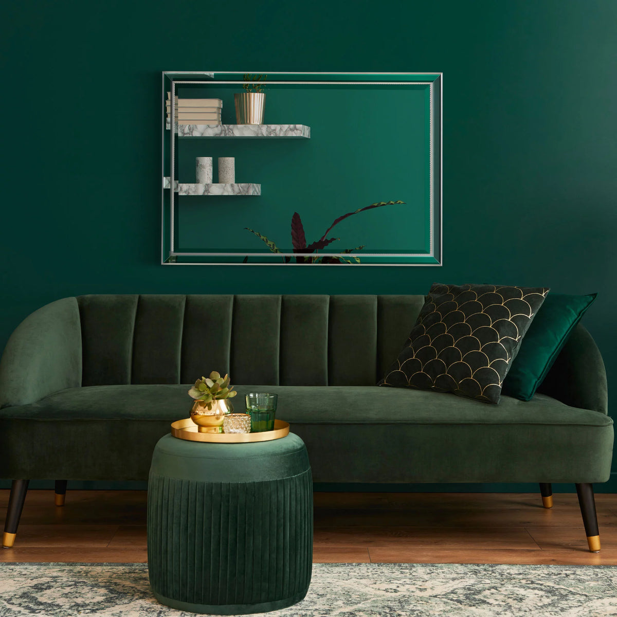 39" x 27" Modern Wall Mirror T779