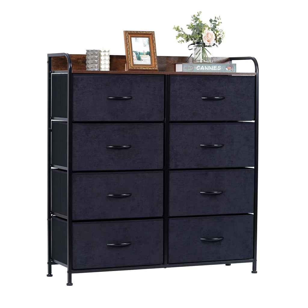 8 Drawer Rustic Finish Dresser C939972