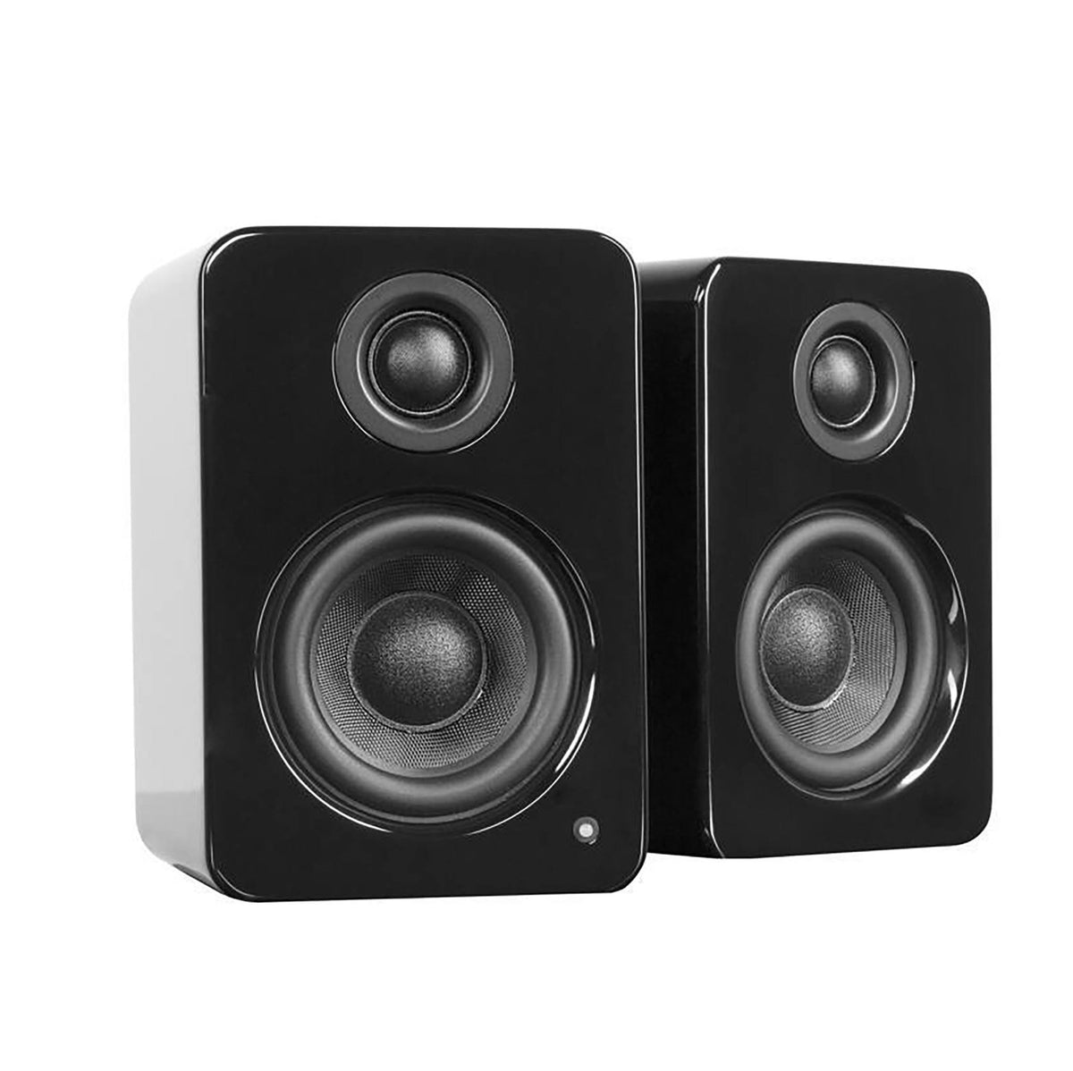 Gloss Black Powered Desktop Speakers I198