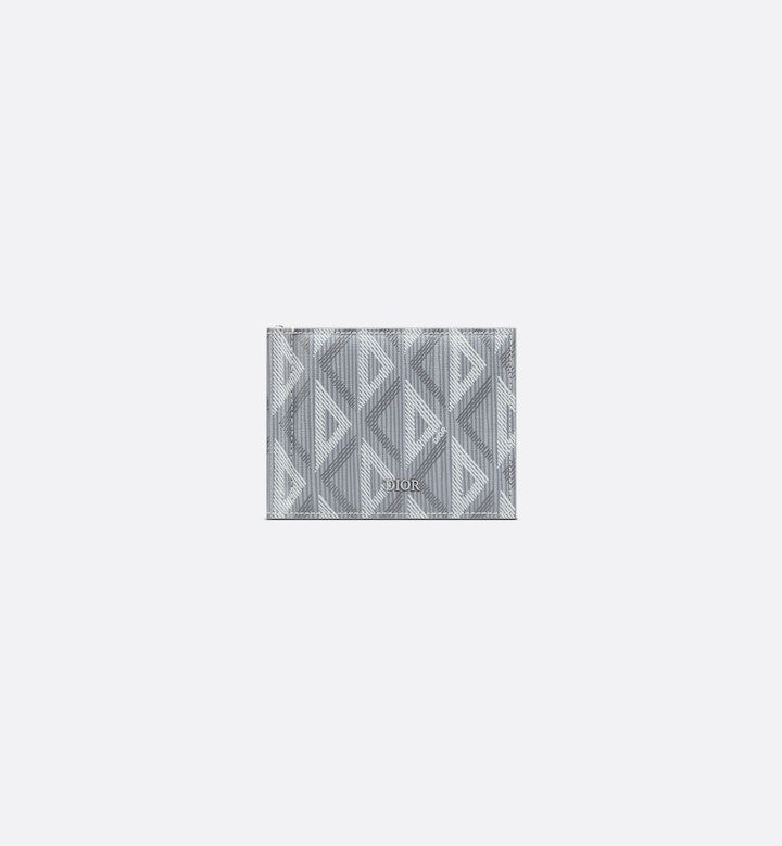 Gray Canvas Wallet with Bill Clip W382669