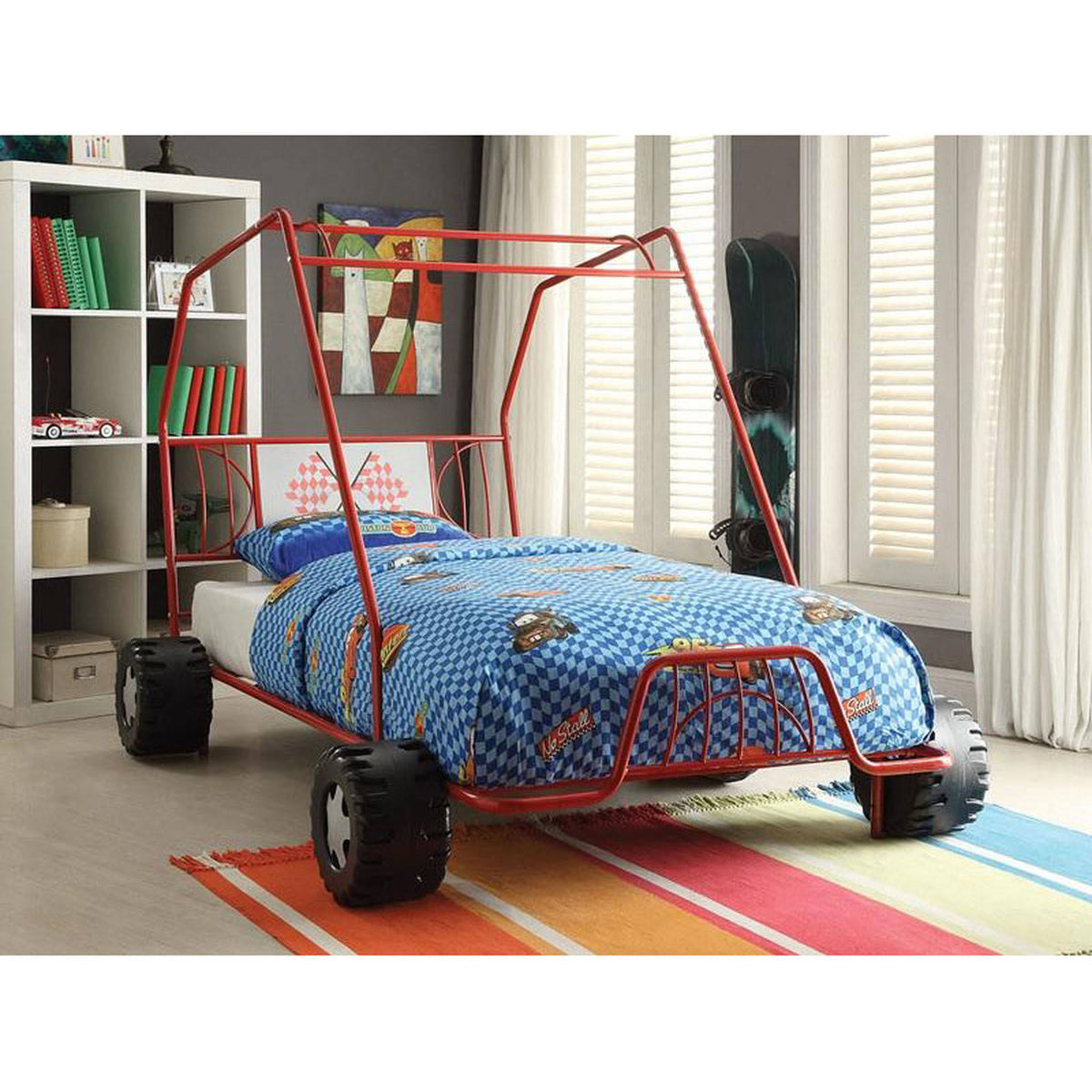 Red Twin Go Kart Bed B571