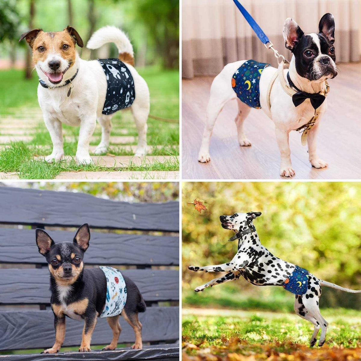 Washable Dog Diapers Male Dog Belly Bands I5102