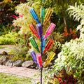 Glass Bottle Tree Z8387