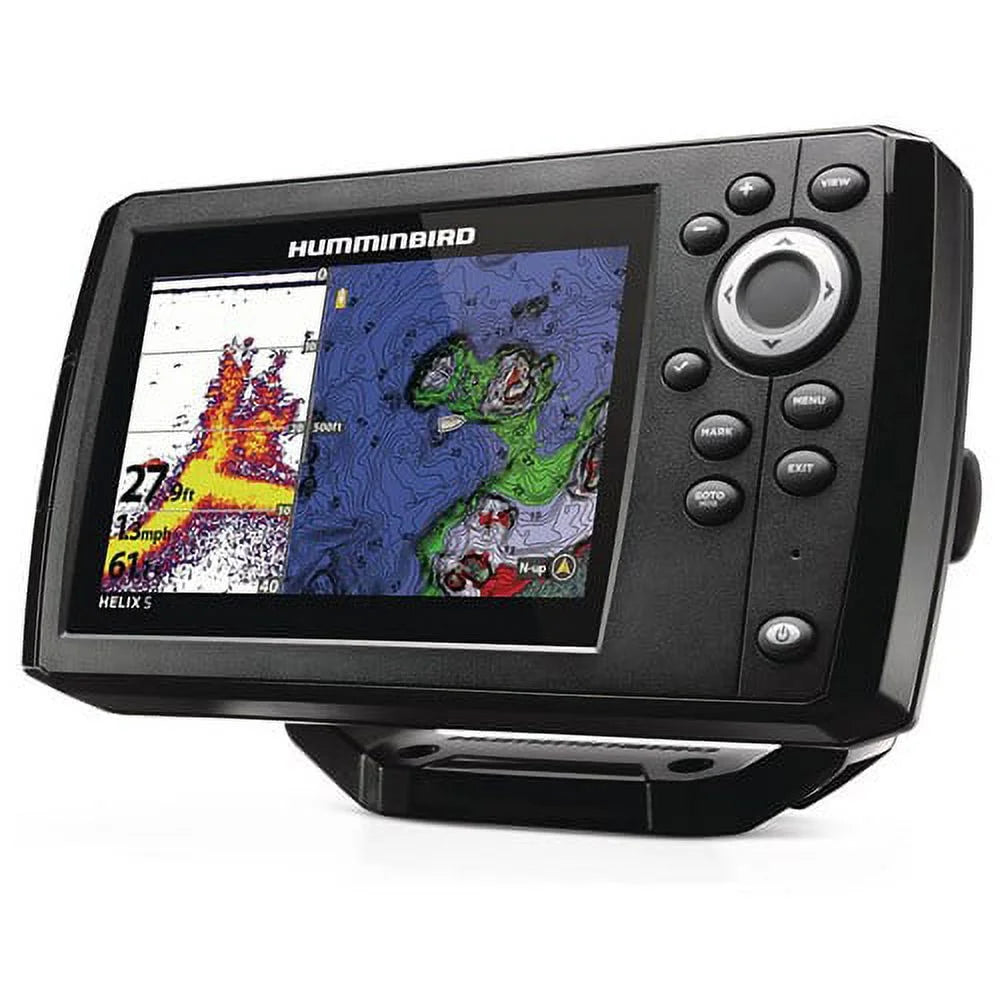 CHIRP GPS Fishfinder with Transom-mount Transducer K8323