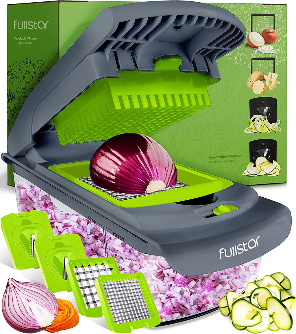 Vegetable Chopper with Container 4 Blades S238938
