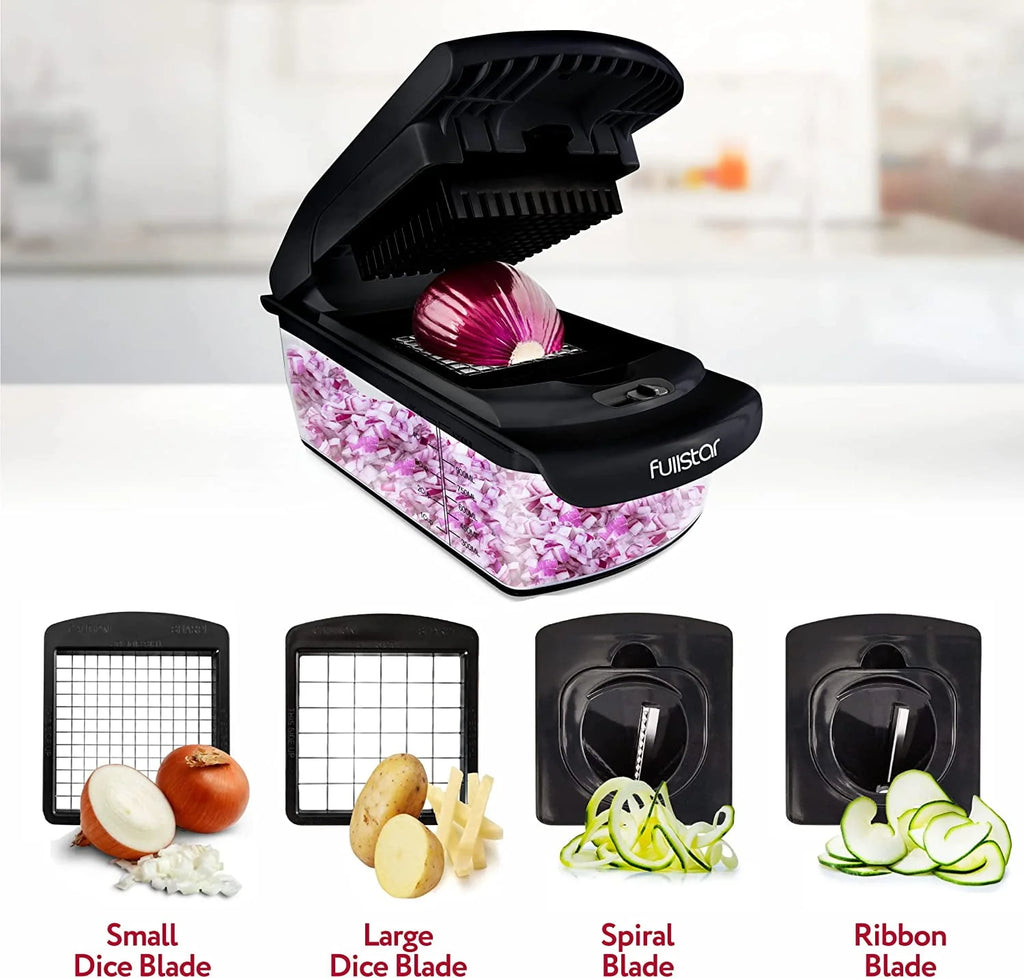 Vegetable Chopper with Container 4 Blades S238938