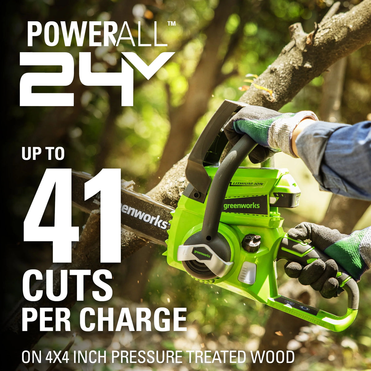 24V Battery Powered Chainsaw H41405
