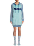 Stitch Hooded Sleepshirt with Socks A430762