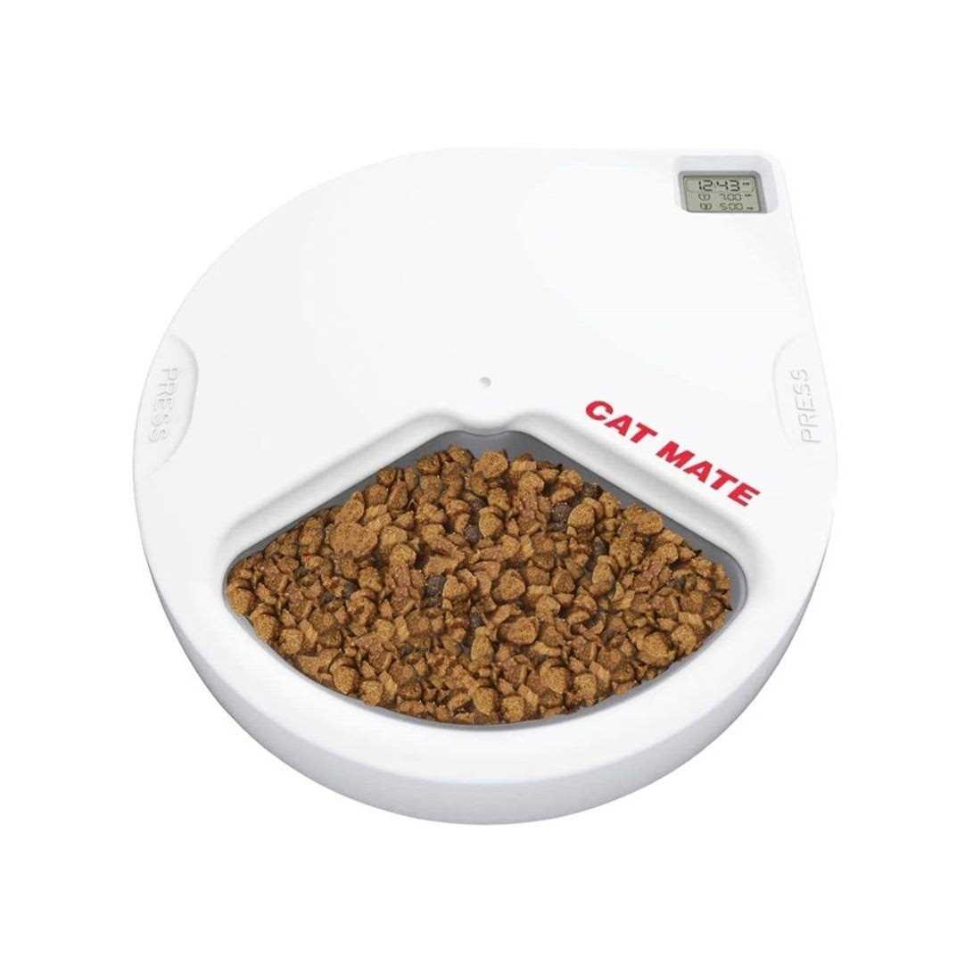 Automatic Pet Feeder with Stainless Steel Bowl Inserts and Ice Packs N7755