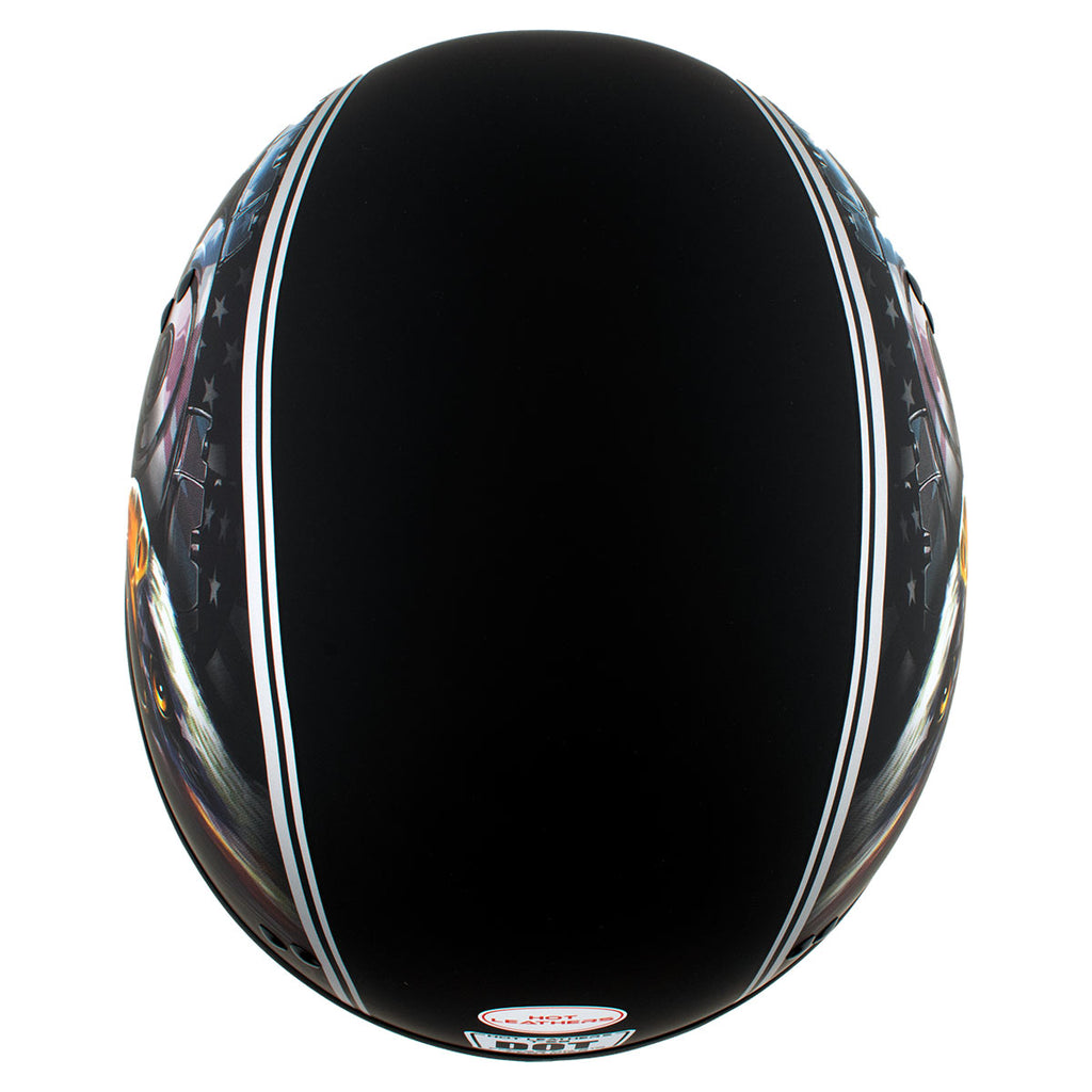 Flat Black Motorcycle DOT Half Helmet P494610
