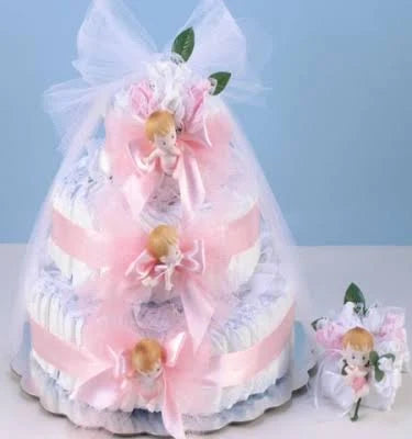 Pink Diaper Cake L681645