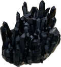 Black Quartz Crystal Clusters 650-700g H647