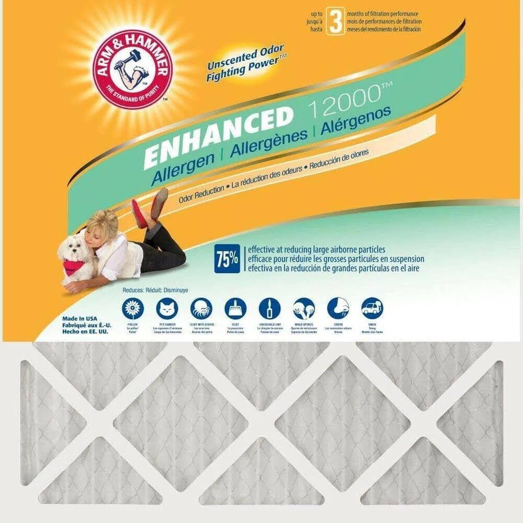 20 in. x 30 in. x 1 in. Odor Allergen and Pet Dander Control Air Filter 12-Pack F667