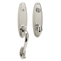 Lifetime PVD Polished Nickel Escutcheon Full Dummy Handleset with Egg Knob Y69460