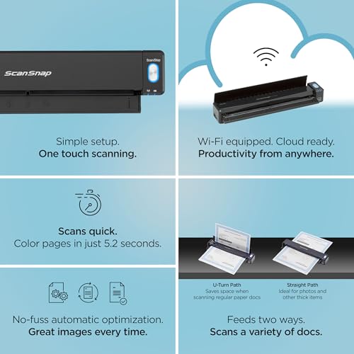 Black Portable Scanner N132