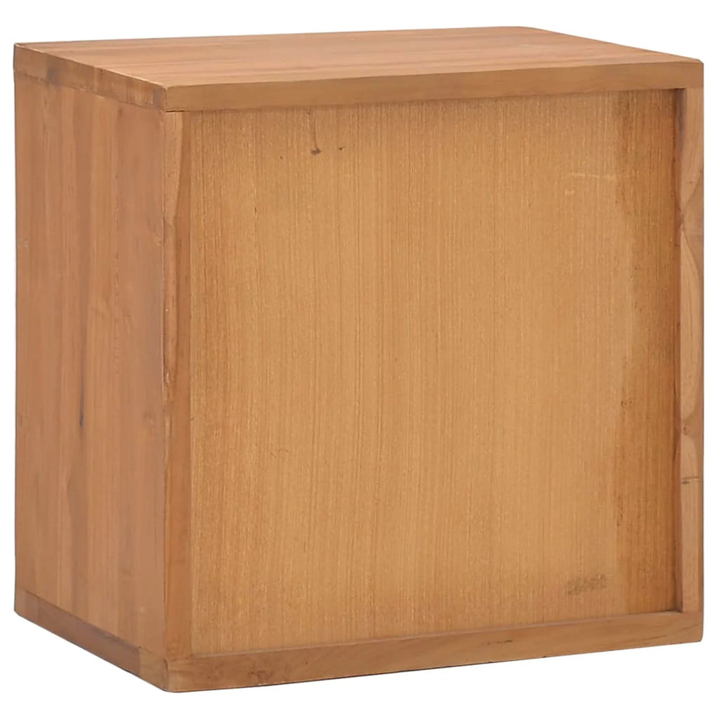 Teak Wood 3 Drawer Bedside Cabinet S58677