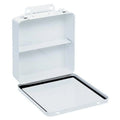 White Metal 24 Unit First Aid Kit Box G6412