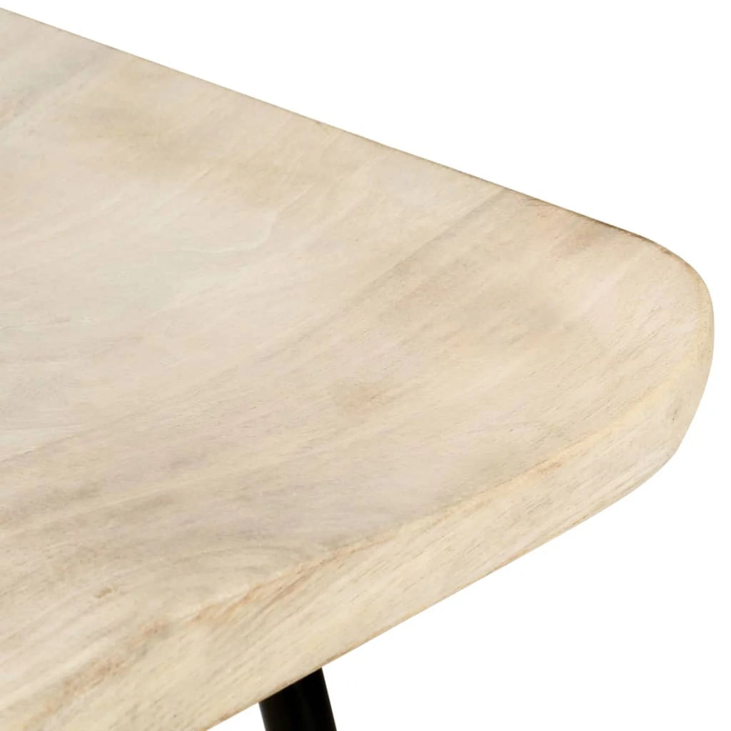 Solid Mango Wood Bar Stools 2 pcs V141