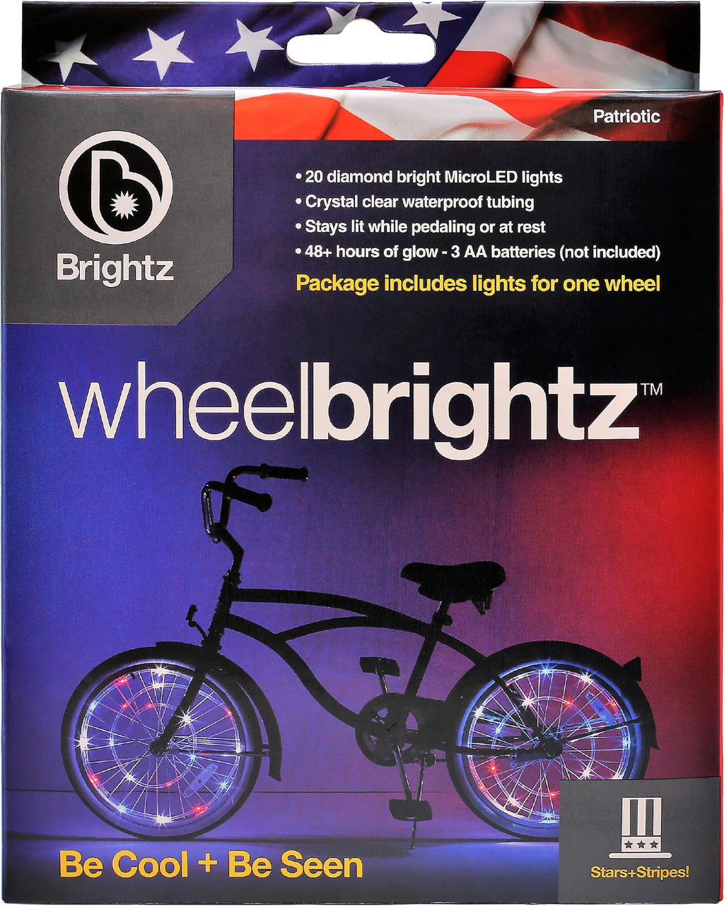Patriotic LED Wheel Lights F1442