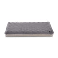 Dark Grey Foam Dog Crate Mat and Pet Bed H906975