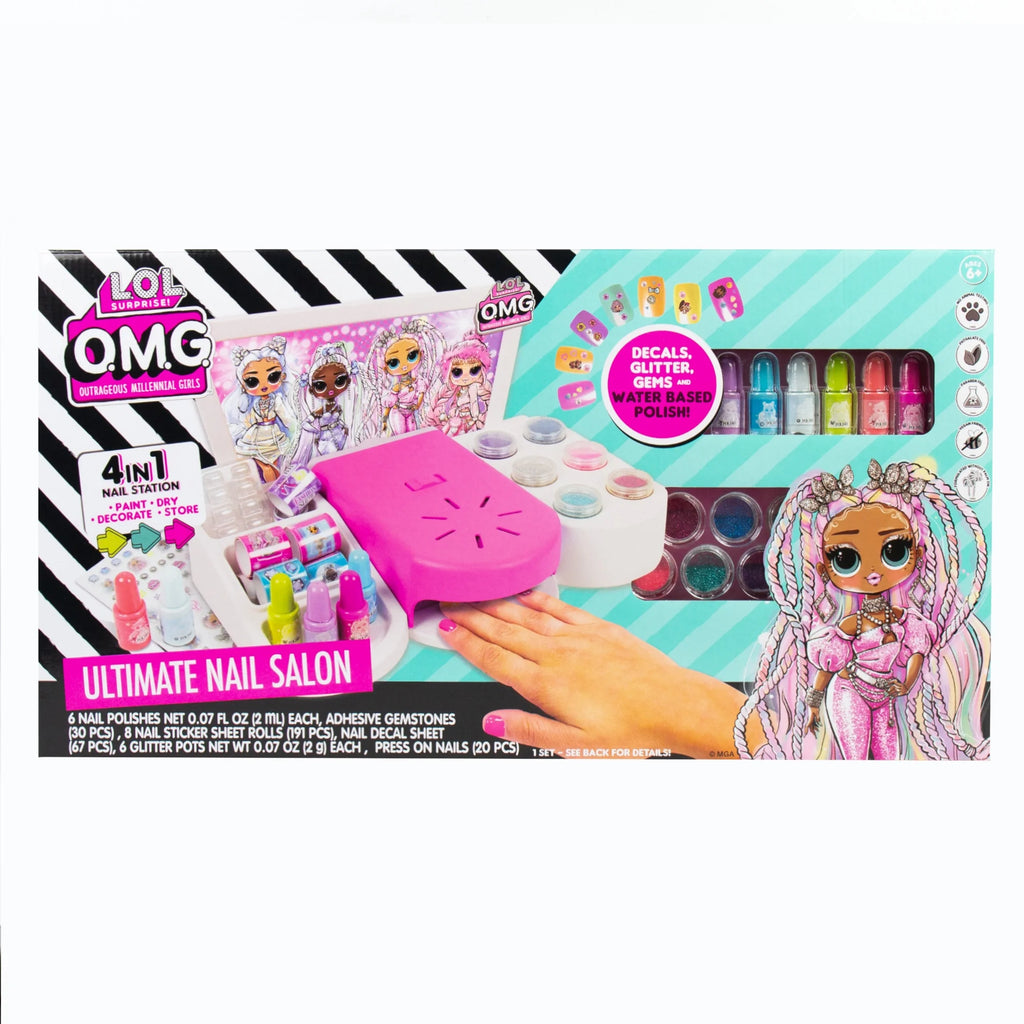 4-in-1 Manicure Set with Water Based Nail Polish H84238
