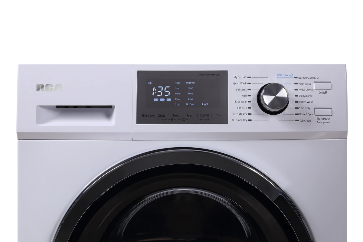 White 2.7 cu ft Front Loading Combo Washer and Dryer C843