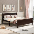 Full Size Wood Platform Bed X716
