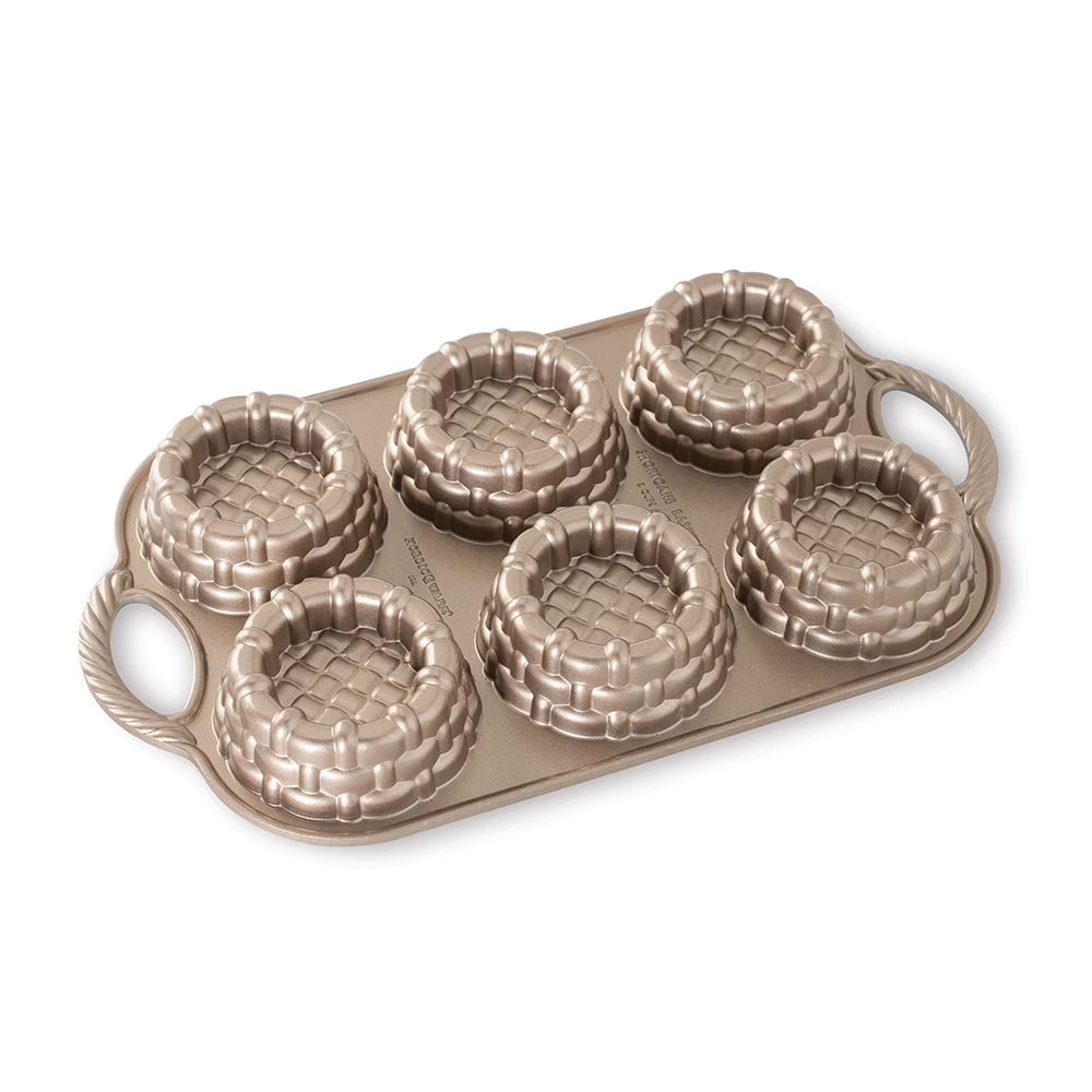 Cast Aluminum Shortcake Baskets Pan U261