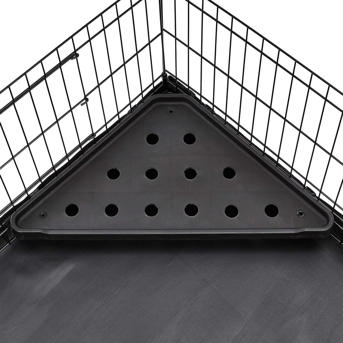 Canvas Bottom Pet Cage with Divider Set E7828