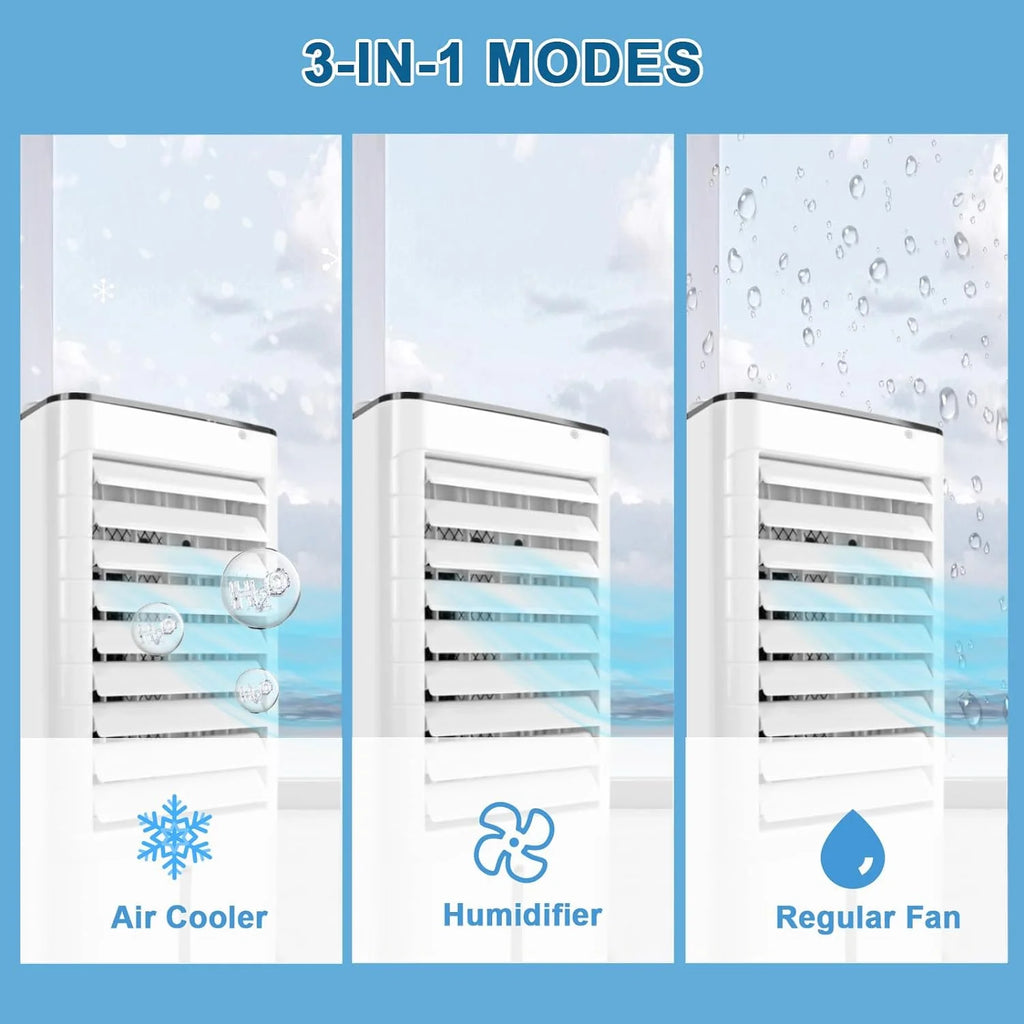 3-IN-1 Portable Evaporative Air Cooler R9468