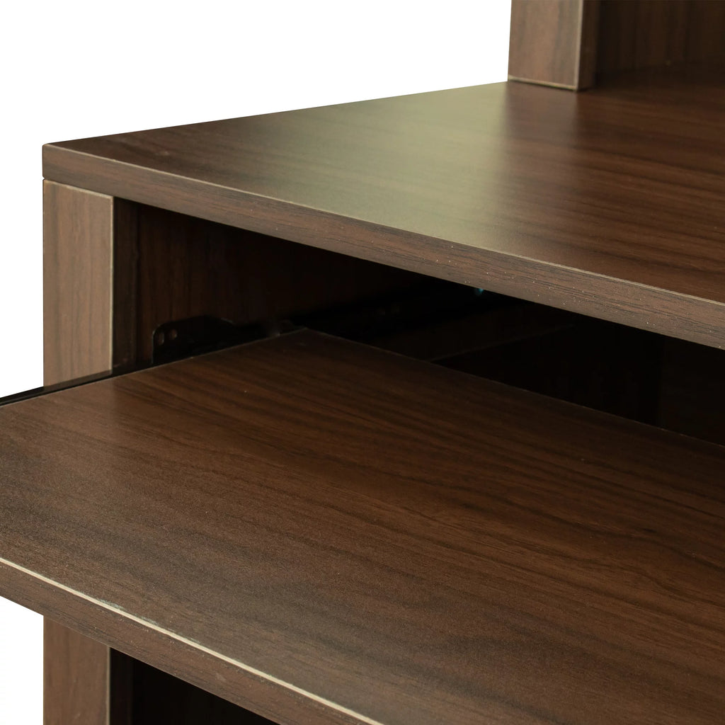 Computer Desk with Hutch N95386