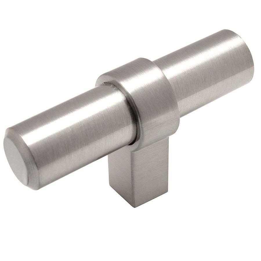 Satin Nickel Bar Cabinet Handle Pull T-Knob 20 Pack D4882