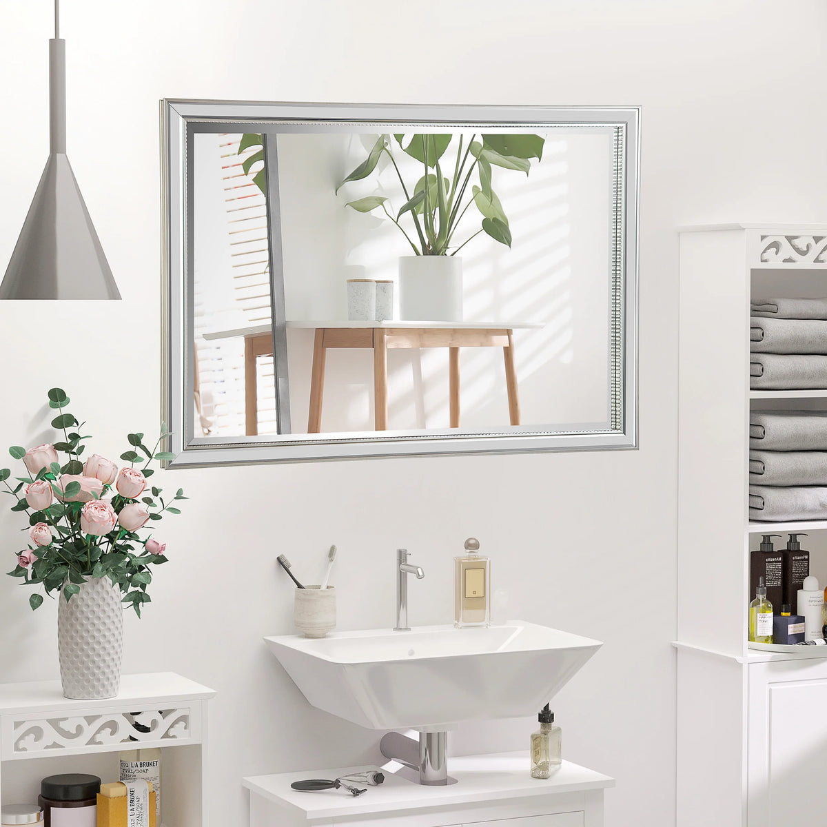 39" x 27" Modern Wall Mirror T779