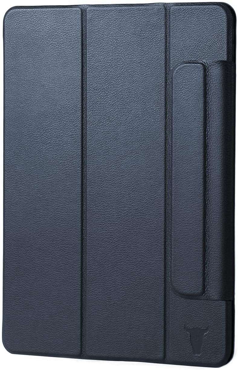 Magnetic Genuine Leather iPad Air Case Q15074